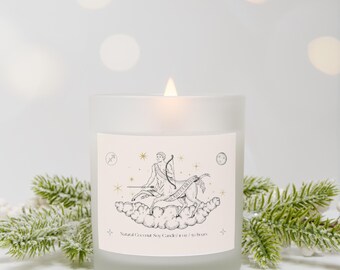 Custom Zodiac Sign Candle,Unique Gift for Her,Personalized Zodiac Candle,Gift for Mum,Birthday Present, Christmas Gift