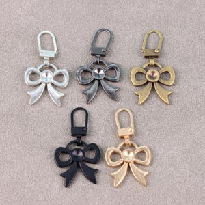 Metal Zipper Puller｜Bowknot Zipper Puller｜Handbag Zipper Repair Kit｜Zip Puller Tap Slider Pull｜Zipper Pull Replacement