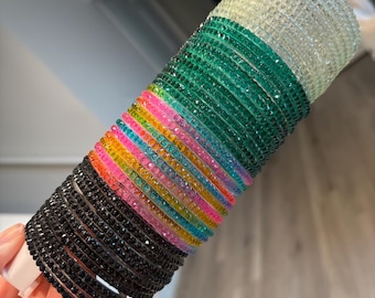 Glass bangles