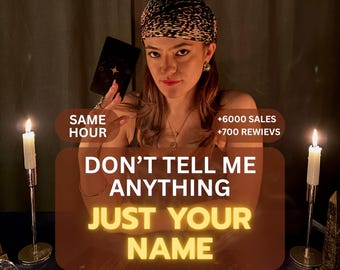 Blind Psychic Reading Same Hour, keine Fragen gestellt, genaue intuitive Einsichten, spirituelle Anleitung