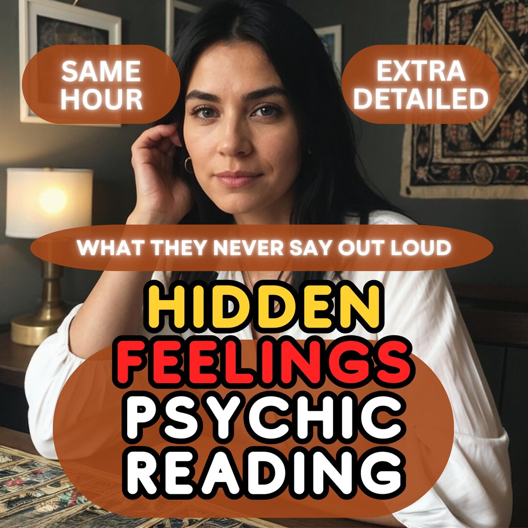Psychic Telepathy Reading: Hidden Feelings & Exact Emotions - Etsy