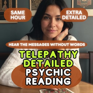 Telepathy Reading Same Hour, Extremely Detailed Mind Reading, Telepathic Psychic Insights, Read Their Mind, Exact Thoughts