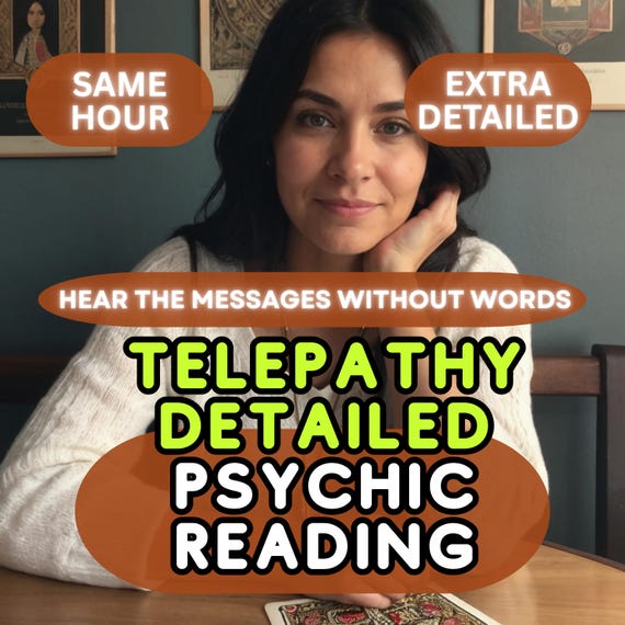 Accurate Telepathy Reading: Same Hour Psychic Mind Reading
