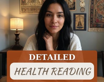 Health Reading, Psychic Reading, Same Hour Well-Being Reading, Psychic Health Advice, Intuitive Reading, Self Care Reading