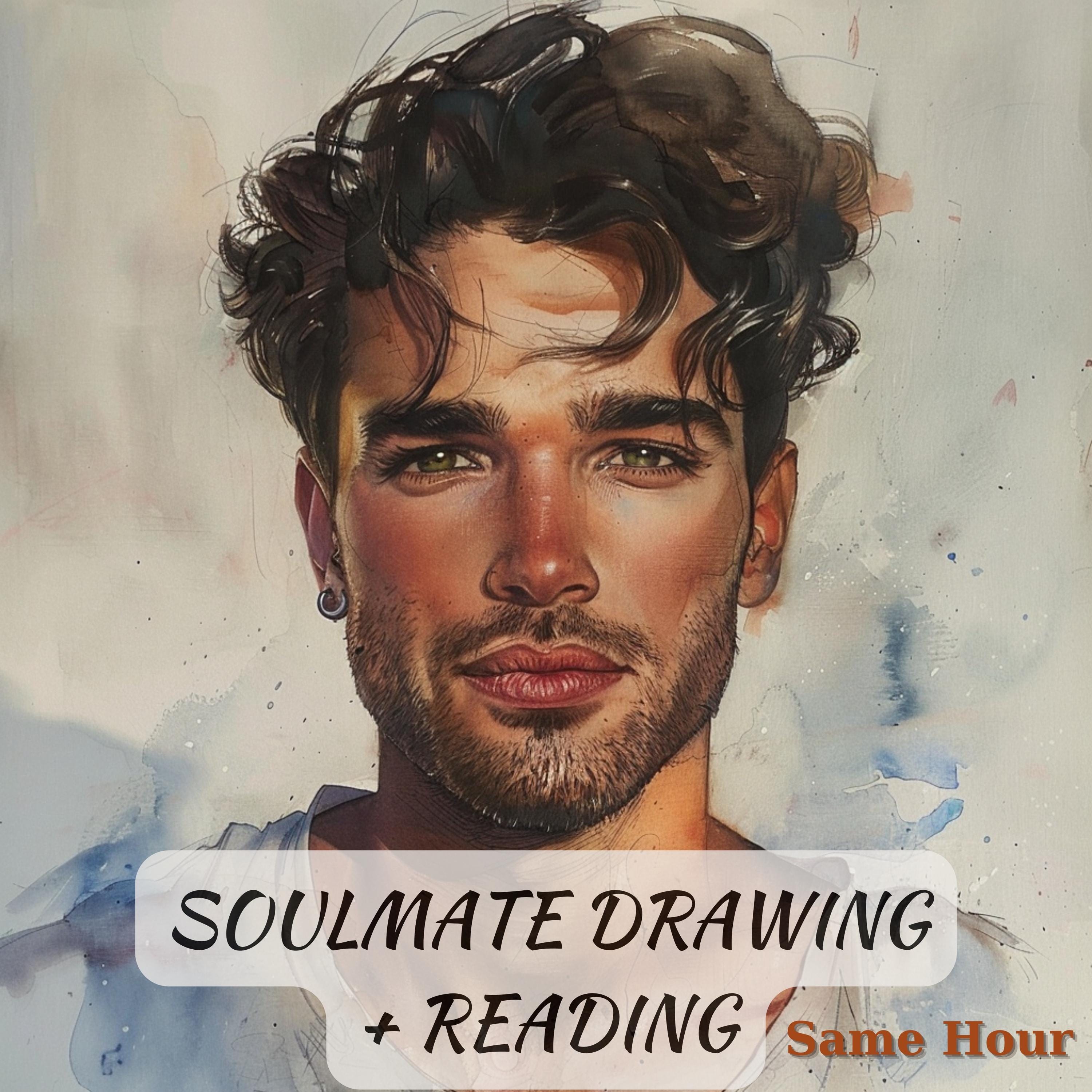Soulmate Drawing and Reading Same Hour, Draw My Soulmate, Soulmate