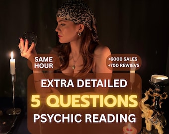 Hellseherische Beratung mit 5 Fragen innerhalb derselben Stunde, präzise und ehrliche Beratung, detaillierte Liebes-Tarot-Lesung, Karriereprognosen