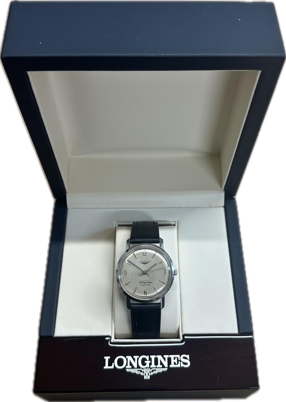 Vintage Longines Flagship Automatic Watch - 1962 - Etsy