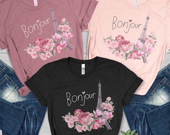 Paris Frankreich Shirt, Frankreich Souvenir, Reise nach Frankreich Shirt, Geschenk für Paris-Liebhaber, Designer-Geschenk, Urlaub in Paris T-Shirt, Paris Urlaub Shirt