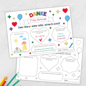 Regali personalizzati per insegnanti di scuola elementare, regali di addio personalizzati per insegnanti, regali di addio, ringraziamento per insegnanti, download