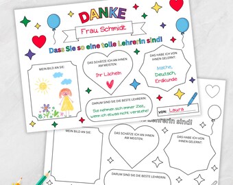 BETESSIN Dankeskarte Für Lehrer – 'Grazie Per Avermi Ascoltato', Aus Stabilem 300g-Karton