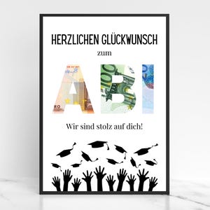 Graduation money gift | Graduation 2025 | Graduation gift | DIY graduation money gift | Graduation gift for high school graduates | Graduation gift idea | Download | PDF
