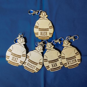 9-1-1 Keychains