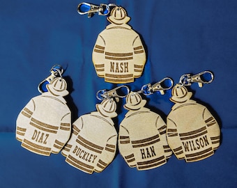 9-1-1 Keychains