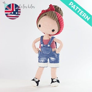 Amigurumi Outfit ENGLISH Pattern, PDF, Clothes Crochet Pattern, Customizable Amigurumi, Pin Up Clothes Crochet, Amigurumi Crochet Pattern