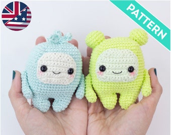Melvin Melbit Amigurumi Crochet Pattern, Digital Pixies (PDF Pattern)