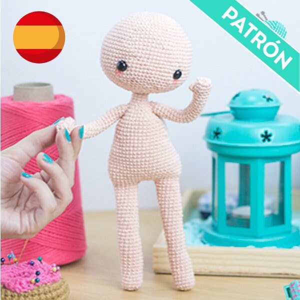 Patrón Muñeco Básico Amigurumi PATRON - Etsy España