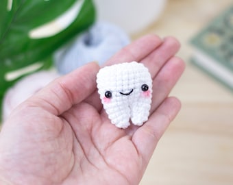 Amigurumi Molar Crochet ENGLISH PATTERN, PDF, Tooth
