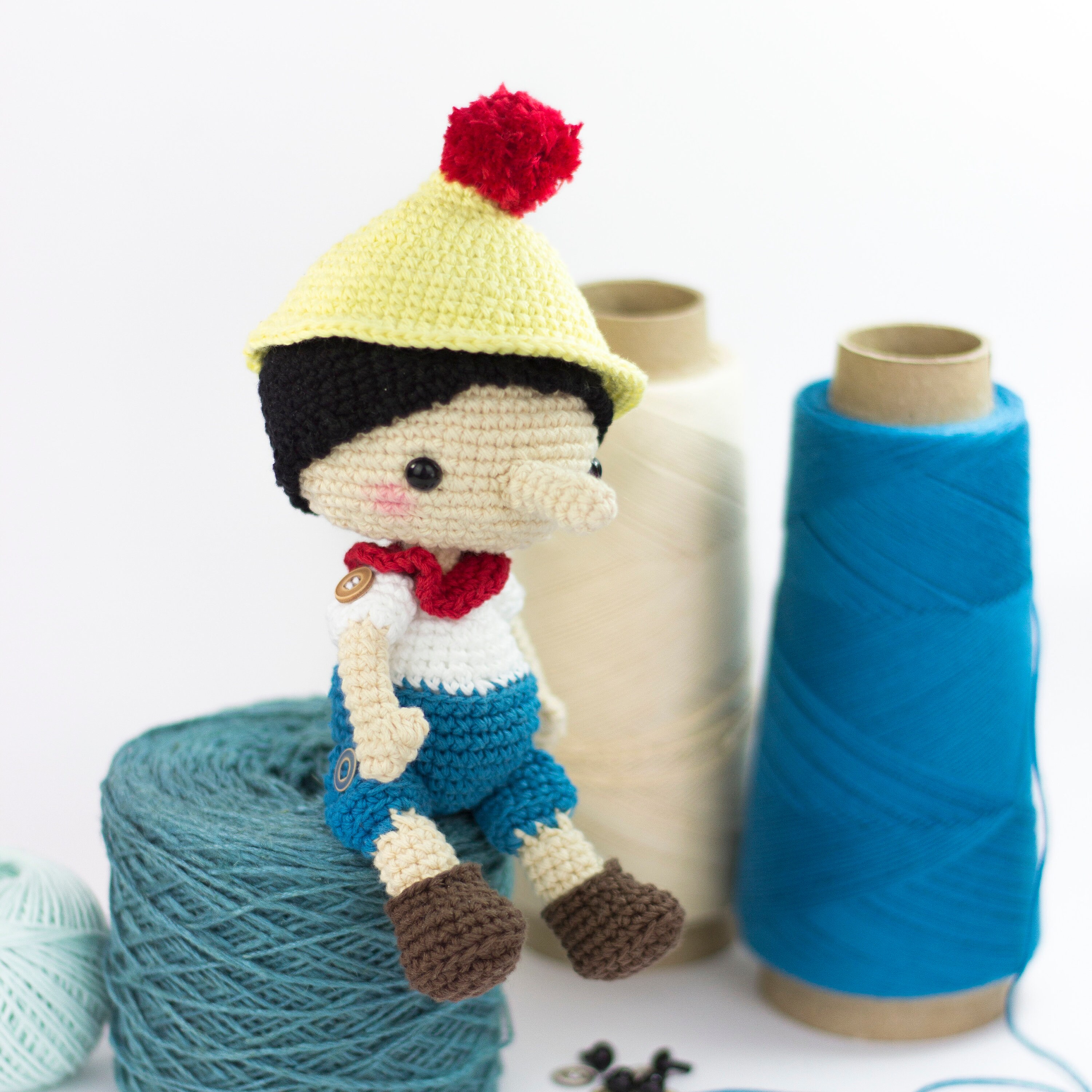 Pattern For Pinocchio Overalls Pinocchio Amigurumi Crochet Pattern, Carlo Collodi Tales (PDF) - Etsy ...
