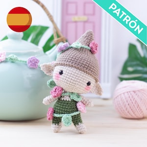 PATRON ESPAÑOL Patrón duende elfo de tierra PDF, Regalos para niños, duendes, criaturas mágicas
