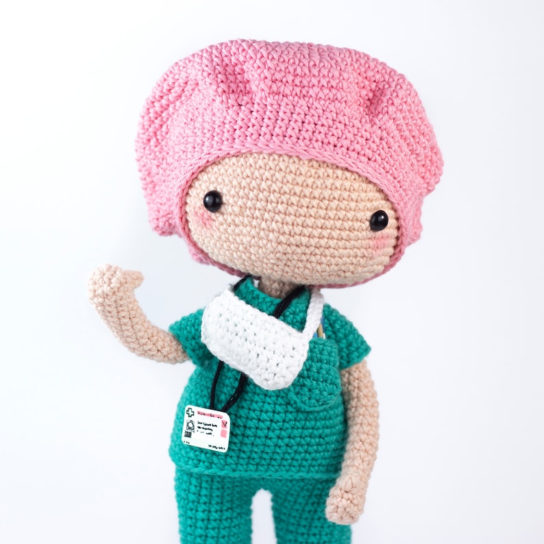 Amigurumi Nurse Outfit ENGLISH Pattern PDF Clothes Crochet Etsy