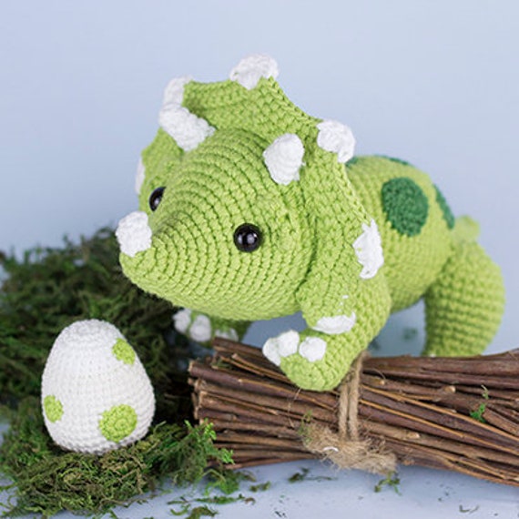 Patrón Amigurumi ESPAÑOL Triceratops PDF Patrón Dinosaurios - Etsy Sweden Patrón Amigurumi ESPAÑOL Triceratops PDF Patrón Dinosaurios - Etsy Sweden