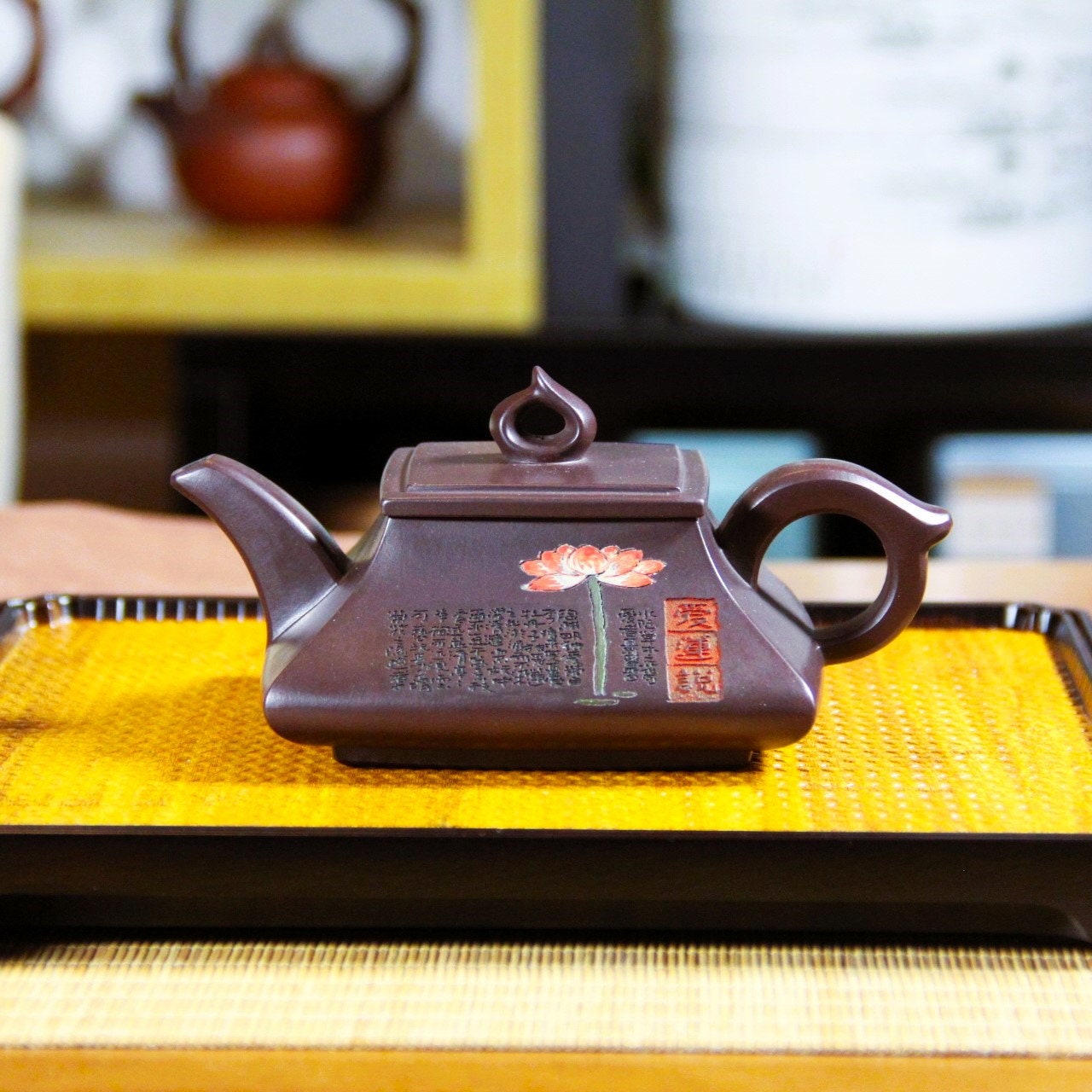 1 いは セット 青と白の磁器のティーセット ティーポット お茶