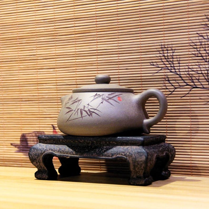 Yixing Zisha Teapot [Bamboo Shi Piao]