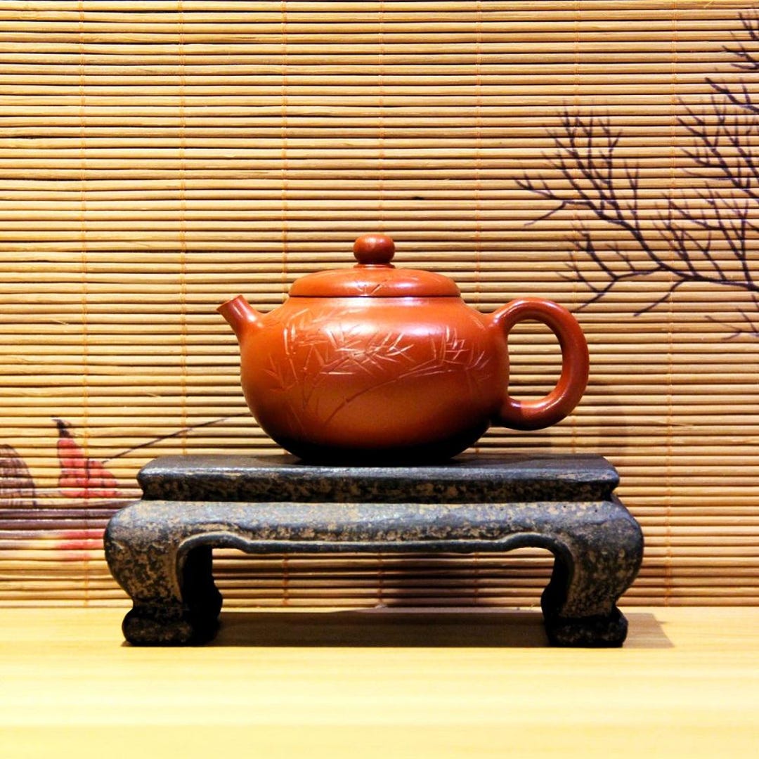 完全手作りの宜興紫砂急須 [華英ポット] 150ml | 紫土急須 | 中国急須