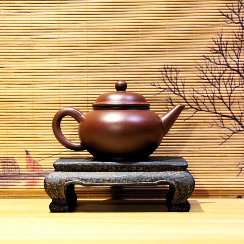 YixingZishaCrafts Shui Ping Teapot