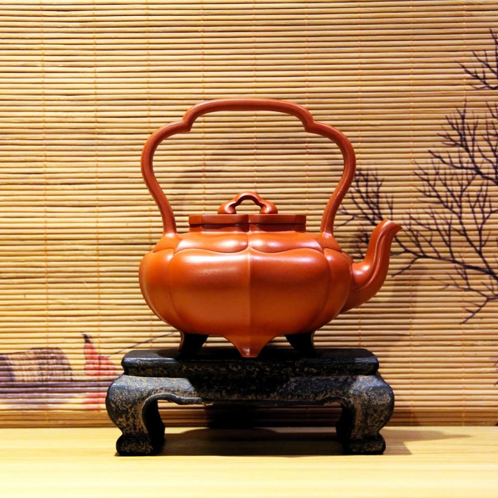 宜興紫砂急須 [霊花土良壺] 380ml | 紫土急須 - Etsy 日本