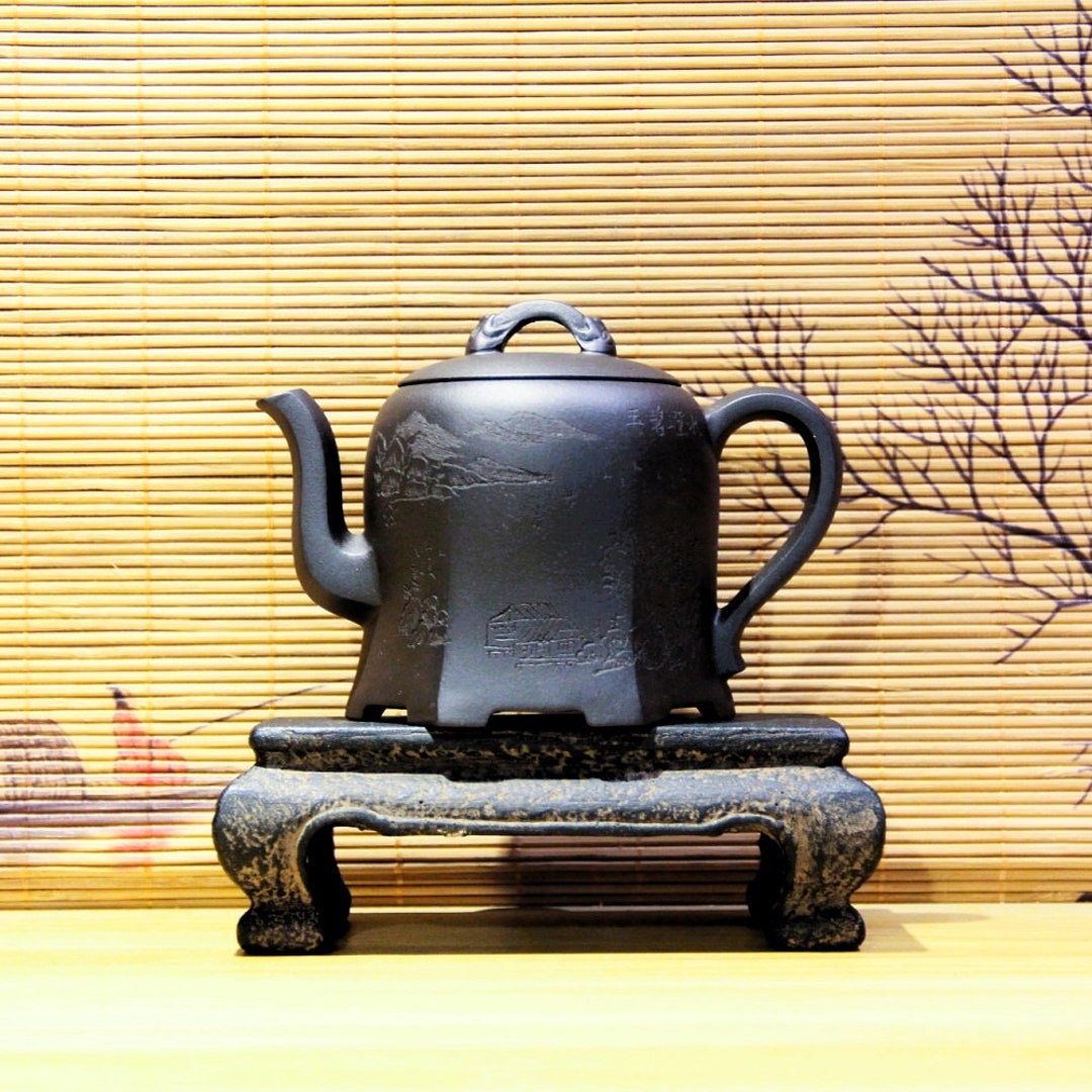 完全手作り宜興紫砂急須 [玉碧成水] 290ml | 紫土急須 | 中国急須