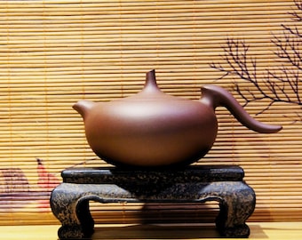 Yixing Zisha Teapot [Feihong Pot] 260ml | Handmade Teapot | Purple Clay Teapot | Chinese Teapot