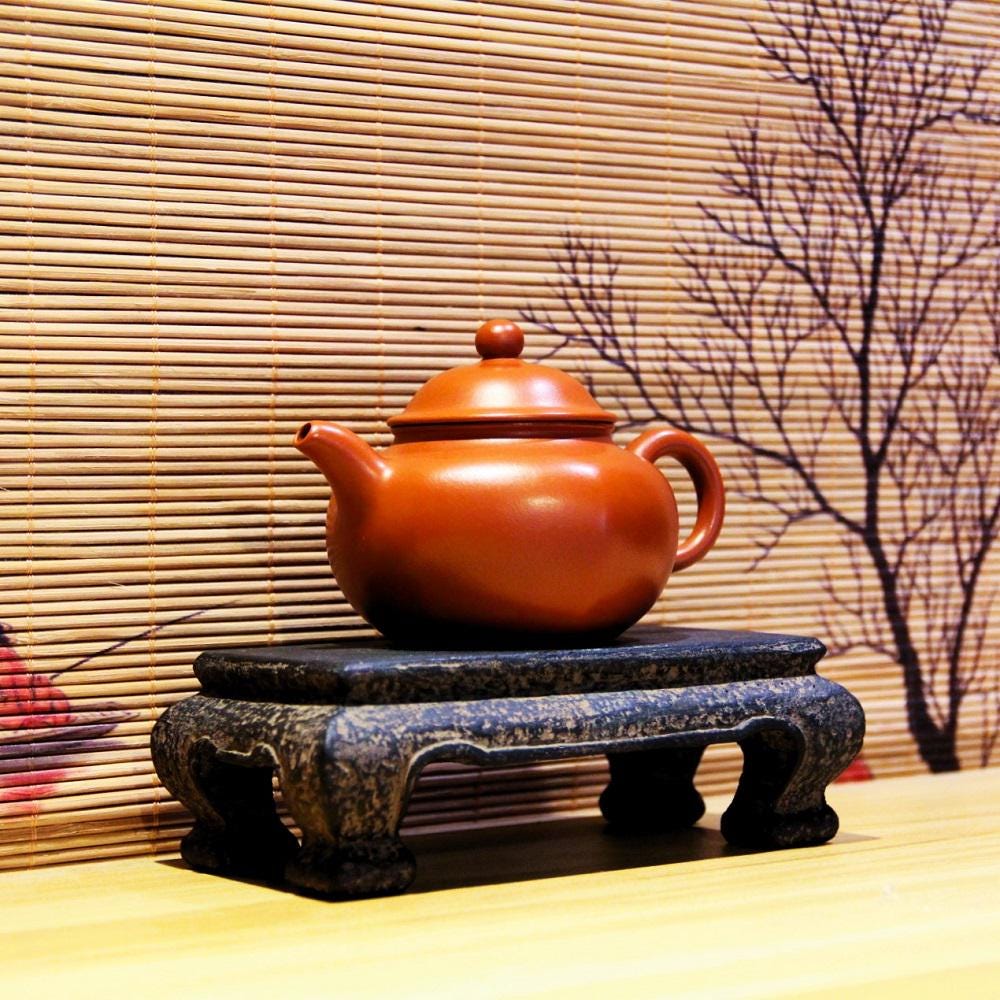 紫砂壺　急須 宜興紫砂急須 [六芳多智壺] 150ml | 紫土急須 - Etsy 日本