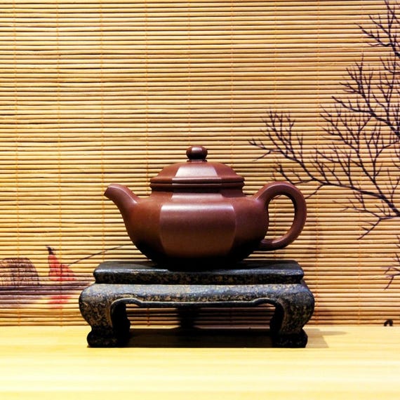 宜興紫砂急須 [六芳芳壺] 200ml | 紫土急須 - Etsy 日本