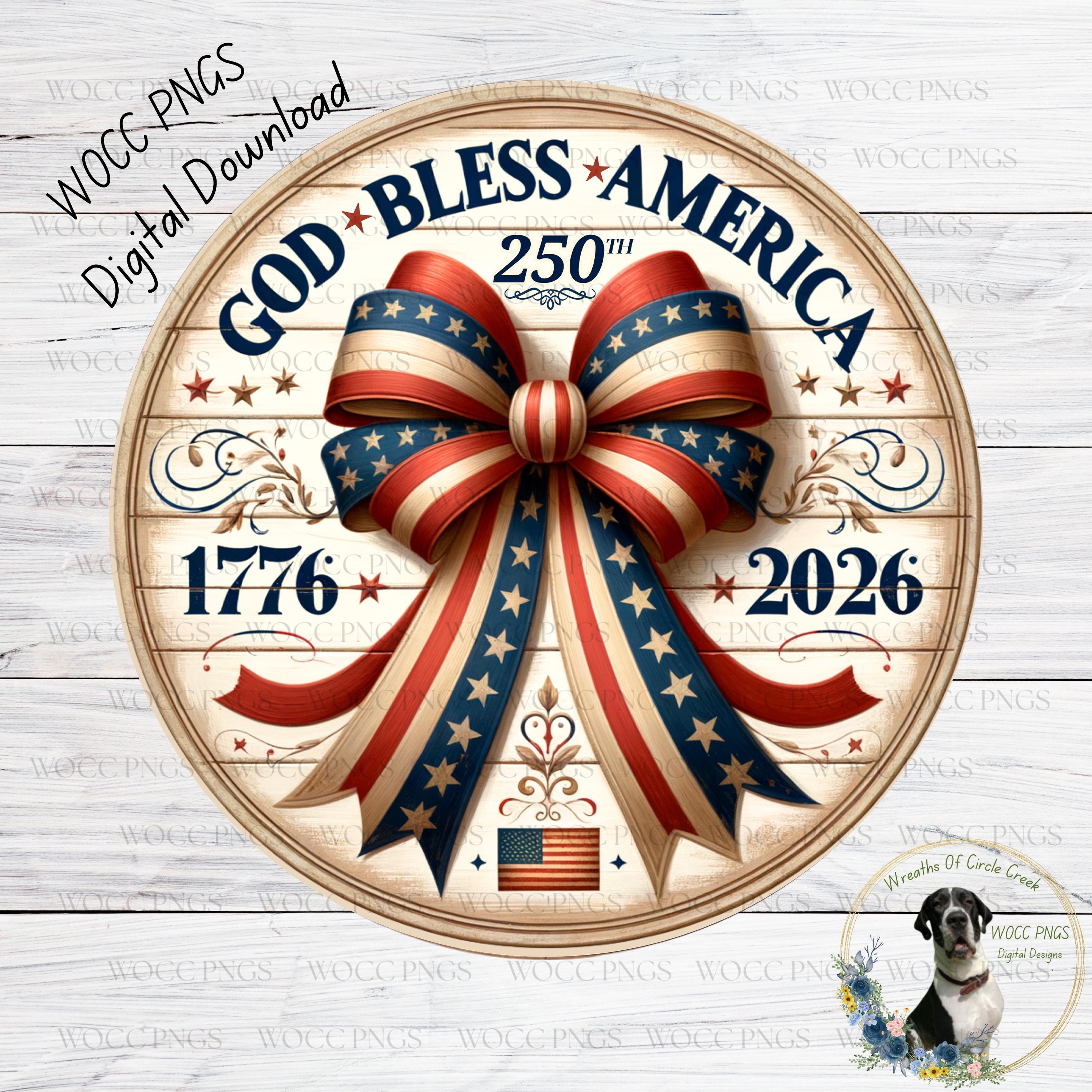 God Bless America Sign - Etsy