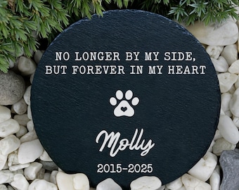 Personalized Pet Memorial Garden Stone, Custom Pet Memorial Stone, In Memory Garden Rock, Pet Loss Gift, Dog Garden Stone, Cat Loss Gift