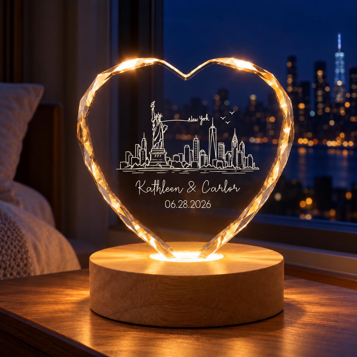 New York Skyline Led - Etsy