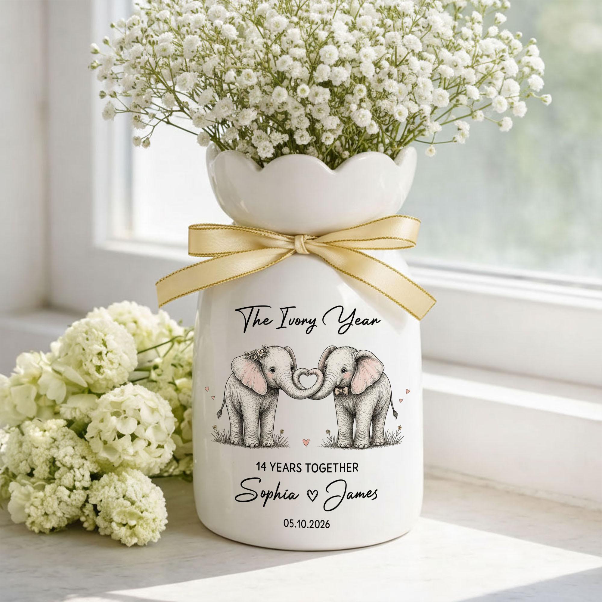 Anniversary Vase - Etsy