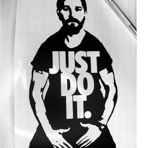 Just Do It / Shia Labeouf Motivational Car Decal / Just Do it Laptop Sticker \ A gift with Personalities \ Just do it meme