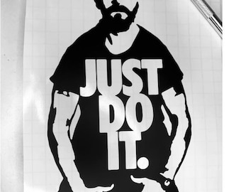 Just Do It / Shia Labeouf Motivational Car Decal / Just Do it Laptop Sticker \ A gift with Personalities \ Just do it meme