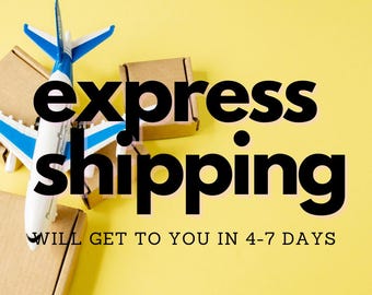 Express Shipping Upgrade: 4-7 Day Delivery via DHL