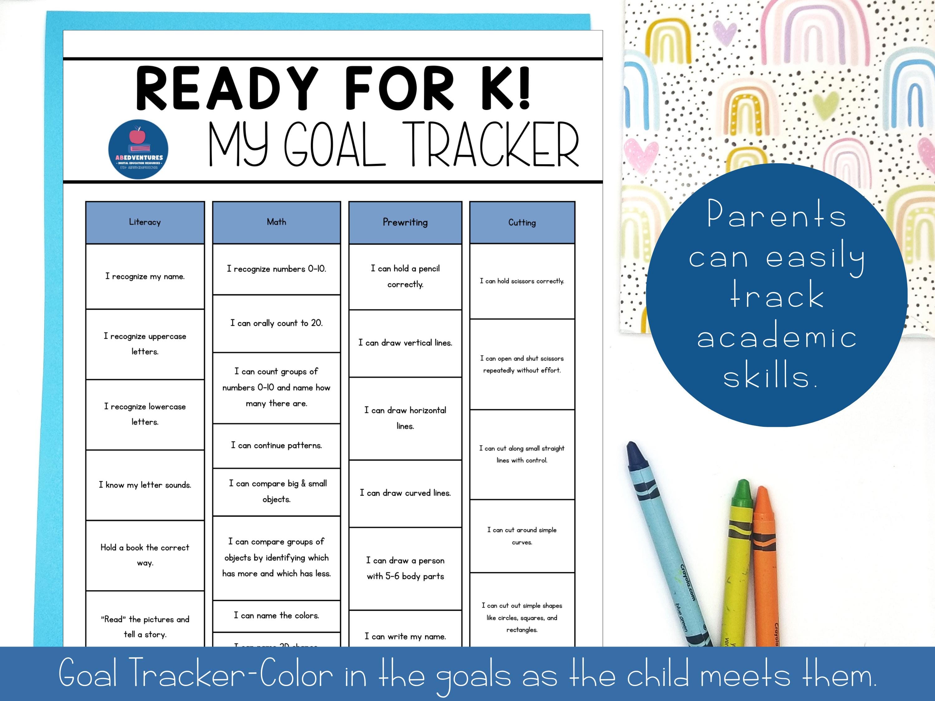 Kindergarten Readiness Assessment: Preschool Skills Test and Checklist ...