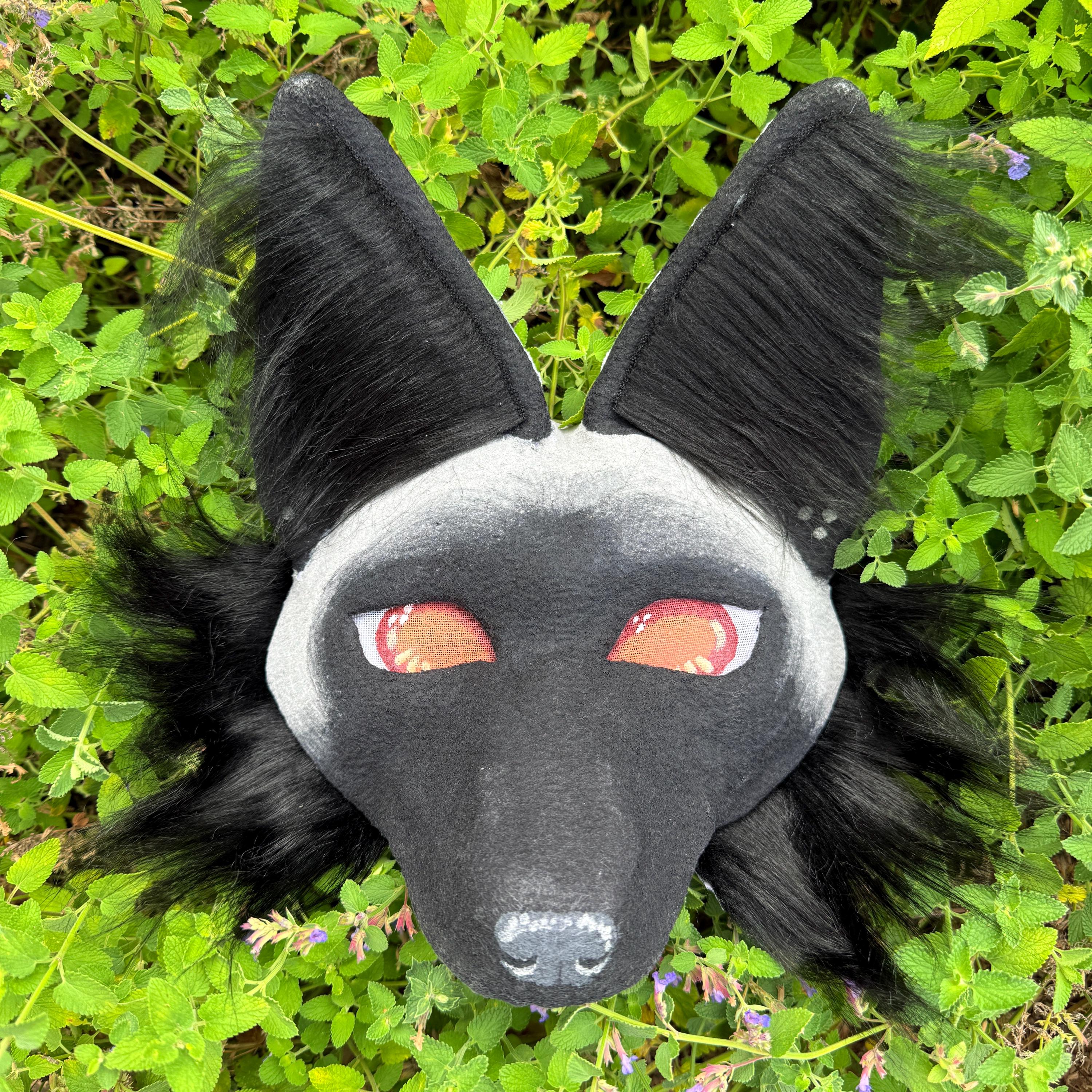 Therian Silver Fox Mask - Etsy