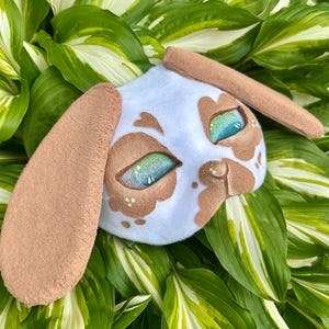 Therian Mask Brown Spotted Lop Bunny - Etsy