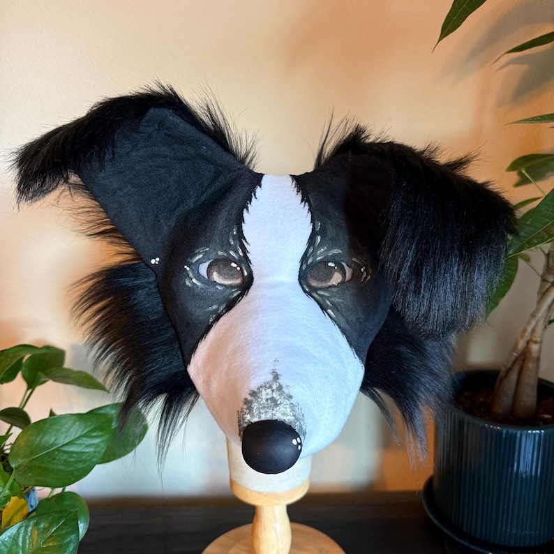 Máscara de Border Collie Therian imagen 2