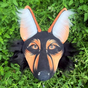 Therian German Shepherd Dog Mask