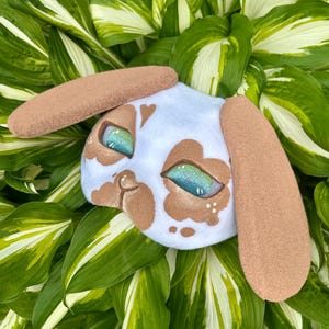 Therian Mask Brown Spotted Lop Bunny - Etsy