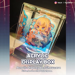 Acrylic Display box with light