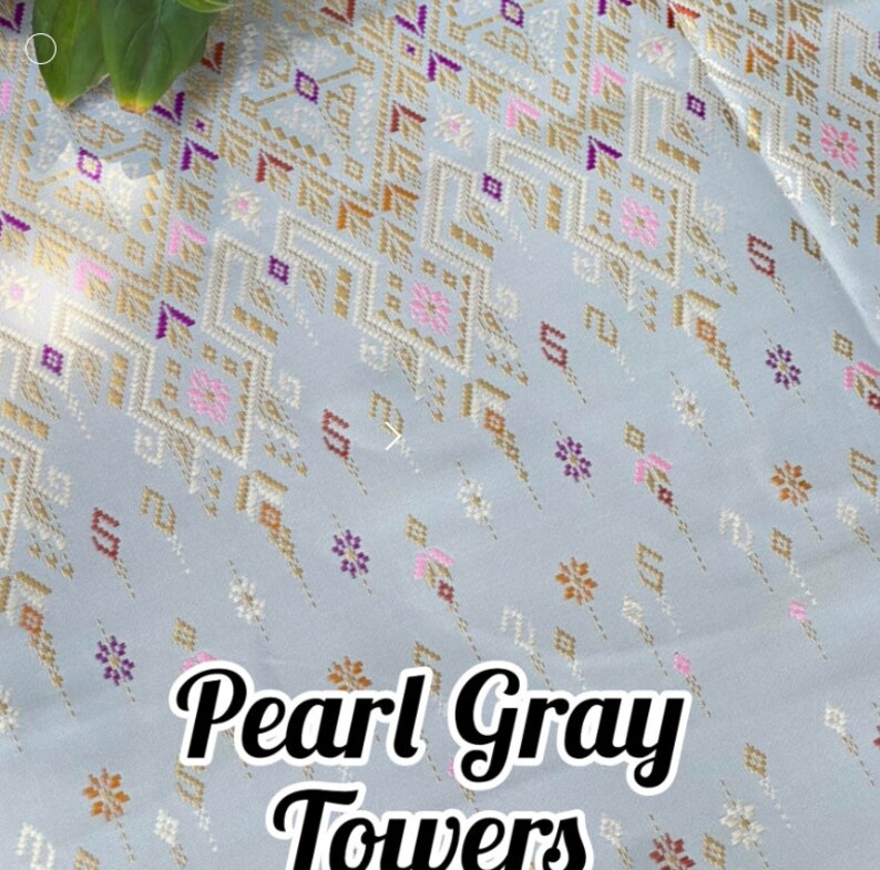 Filipiniana Detachable Butterfly Sleeves in Woven Silk Etsy