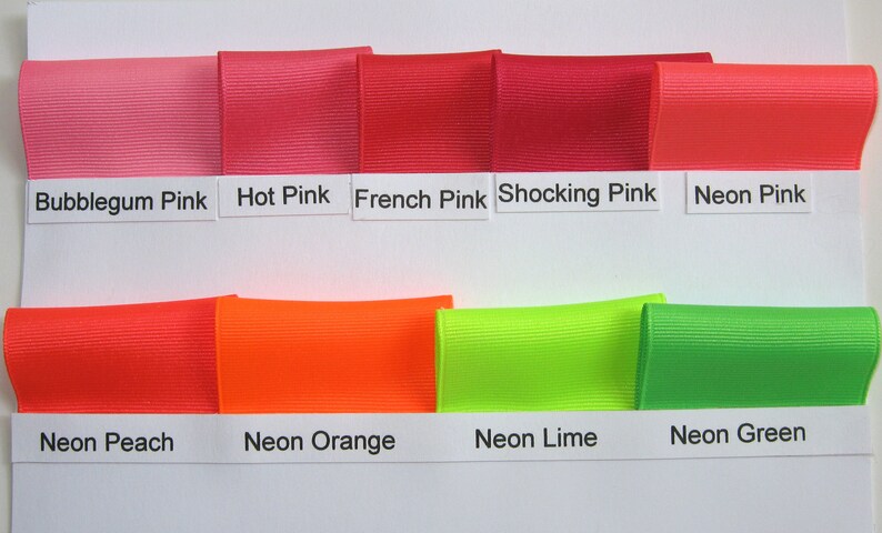 CUSTOM YOU CHOOSE the Color 5 Inch Loopy Boutique Style Grosgrain Hair ...